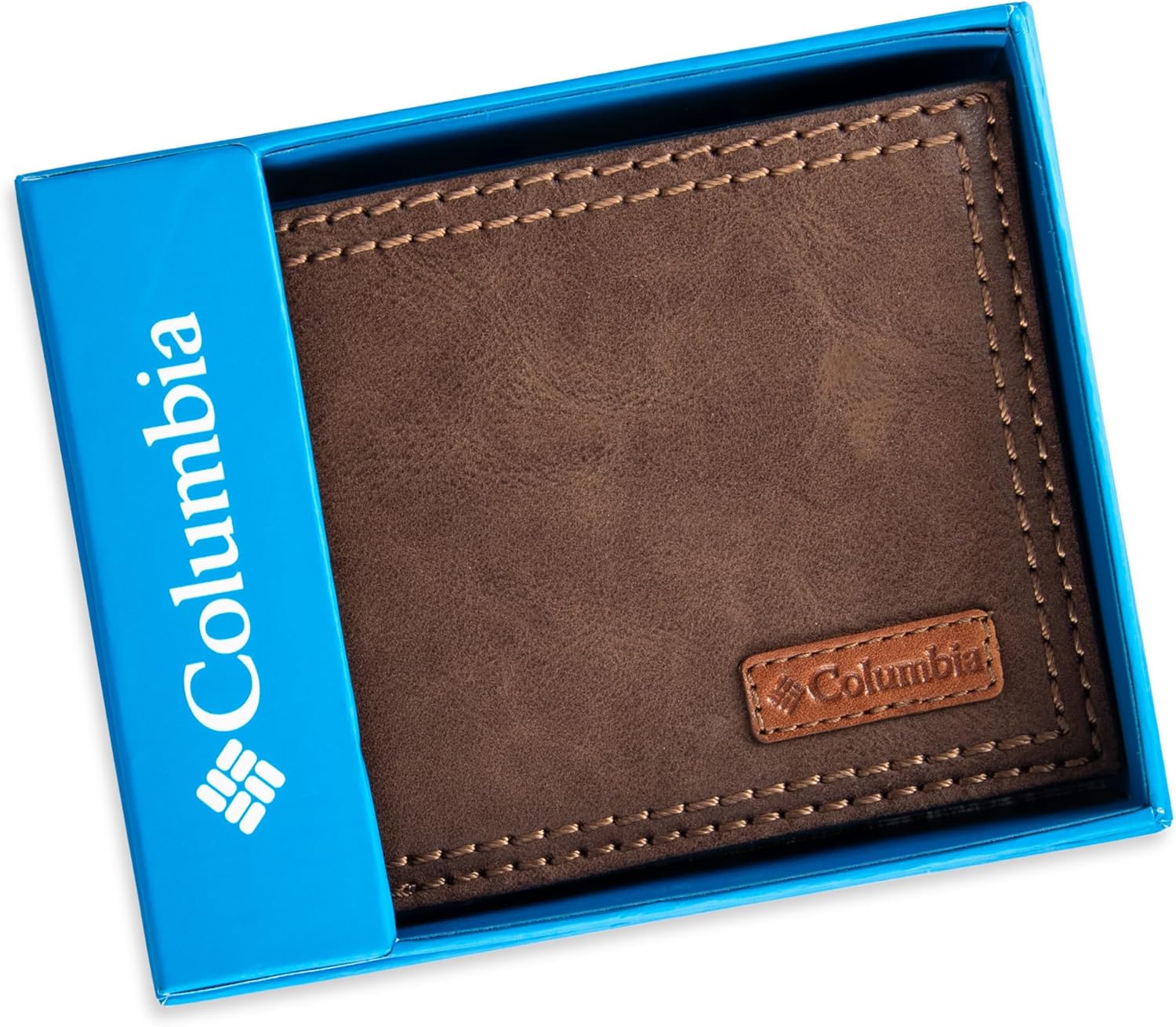 Columbia Mens RFID Slim Bifold Wallet With ID Window