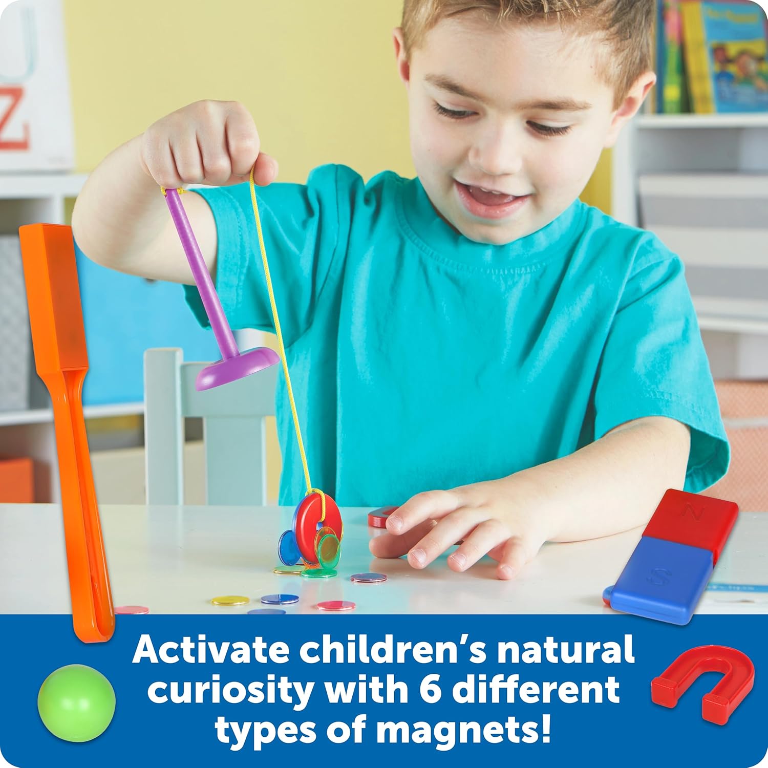 Learning Resources STEM Explorers Magnet Movers - Science For Kids Sen