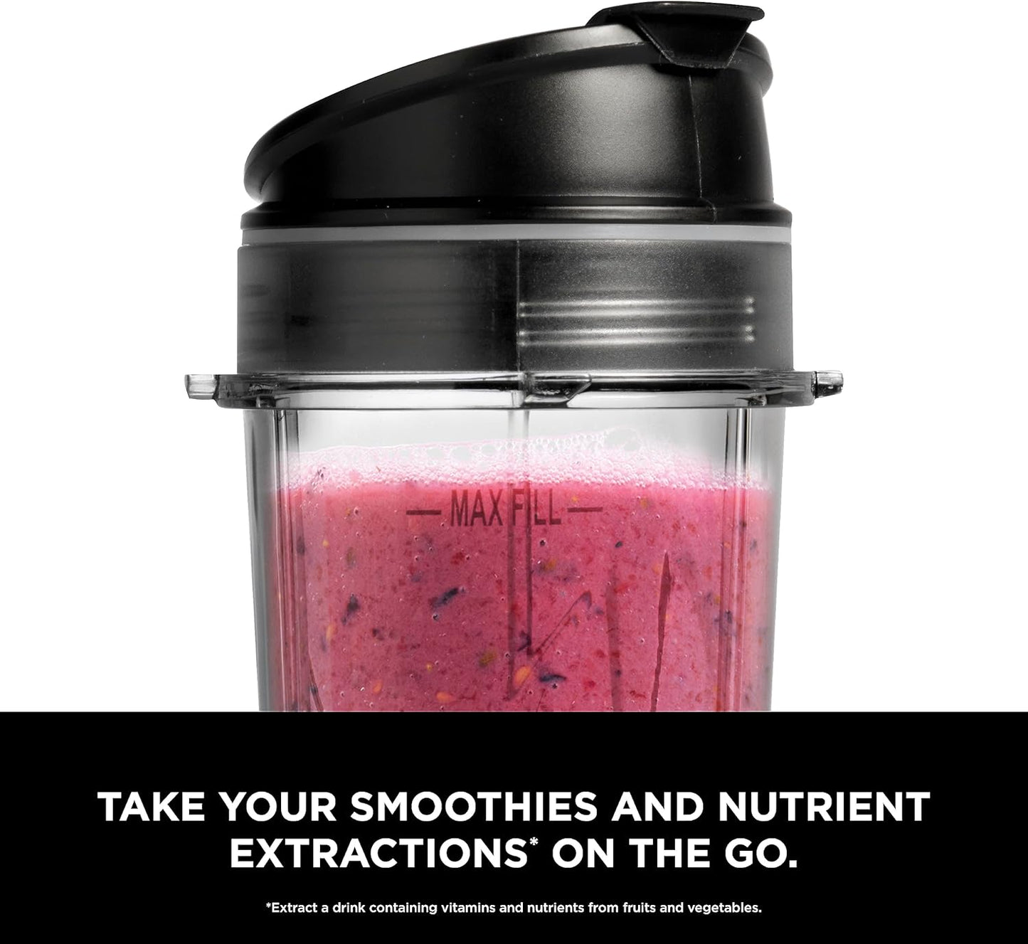 Ninja Fit Compact Personal Blender, Portable Blender for-Smoothies, Sh