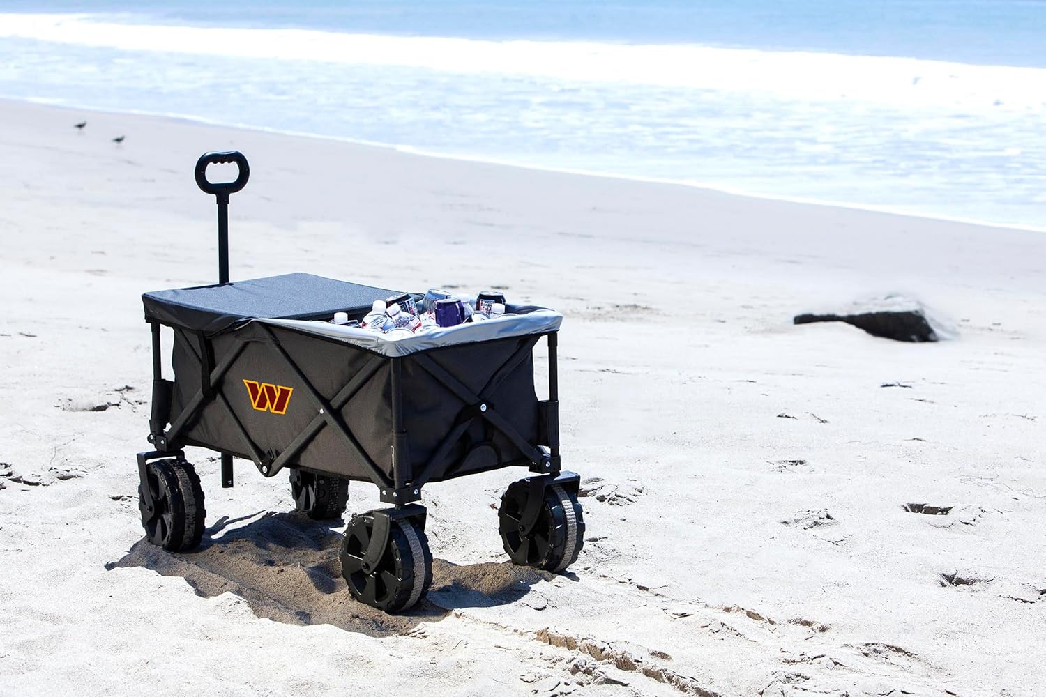 PICNIC TIME NFL Adventure Wagon Elite All-Terrain Portable Utility Wag