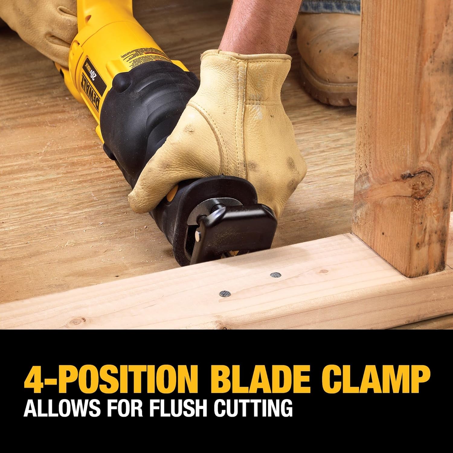 DEWALT 20V MAX Reciprocating Saw, 3,000 Strokes Per Minute, Variable S