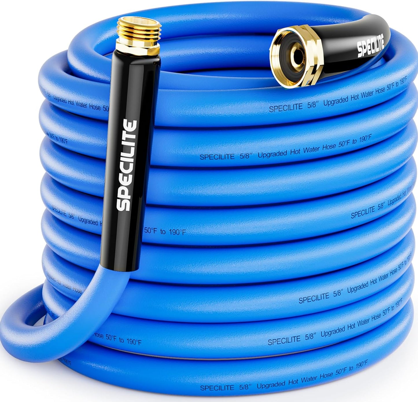 SPECILITE Hot/Cold Garden Water Hose 50 ftx 5/8 in, -50℉ To 190℉, Heav