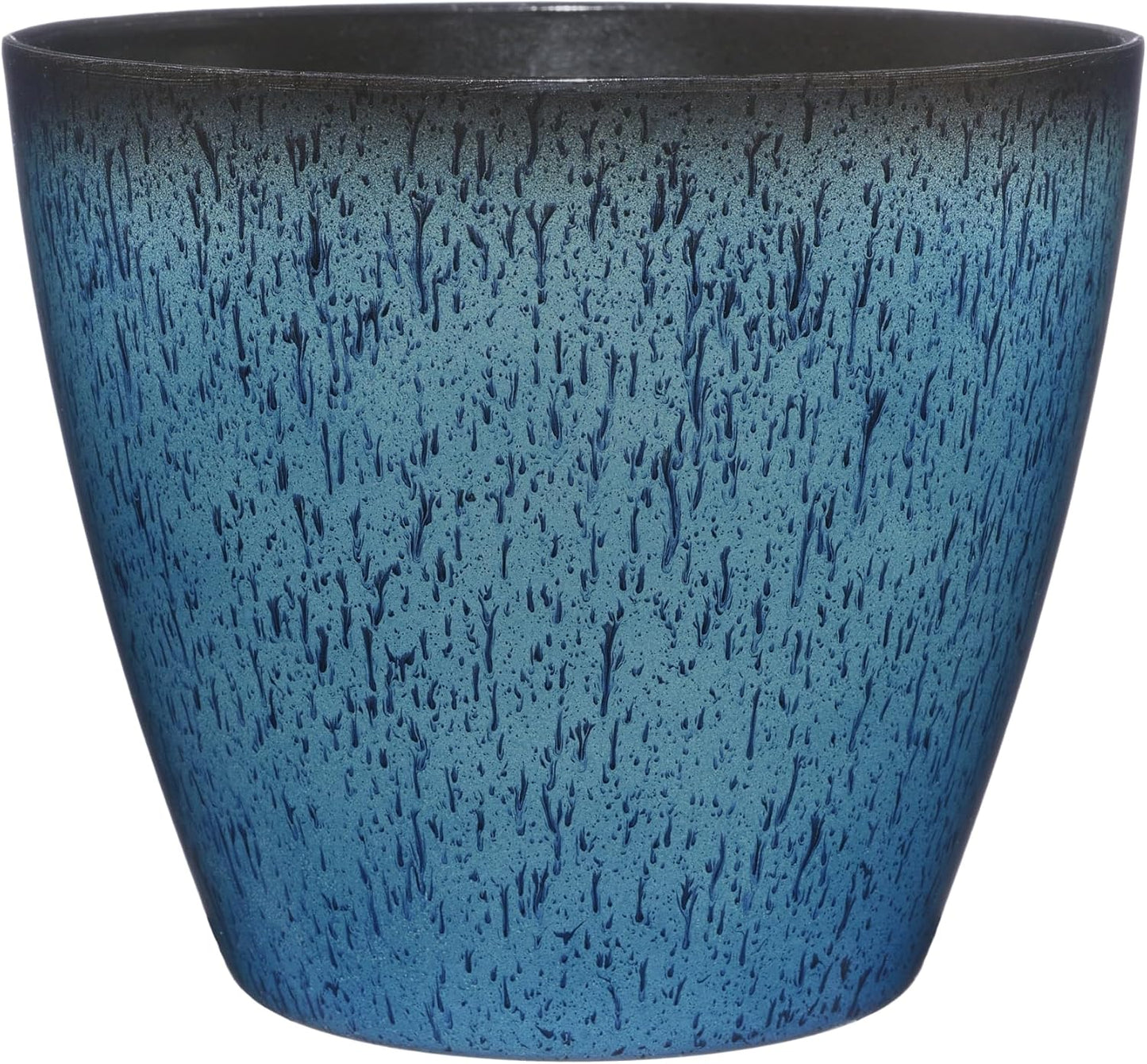 Classic Home and Garden Premiere Collection Planter, Vogue 8", Indigo