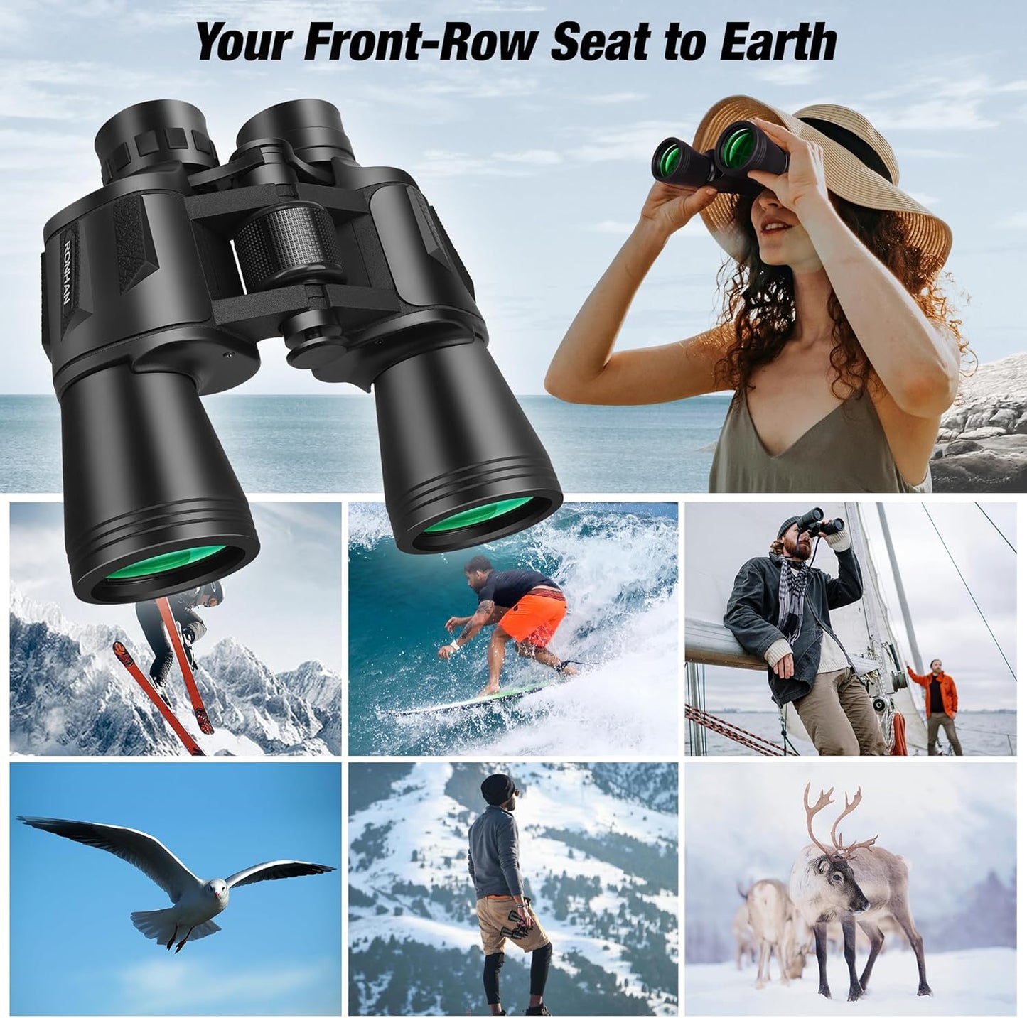 Binoculars for Adults High Powered, Military HD Professional/Daily Wat