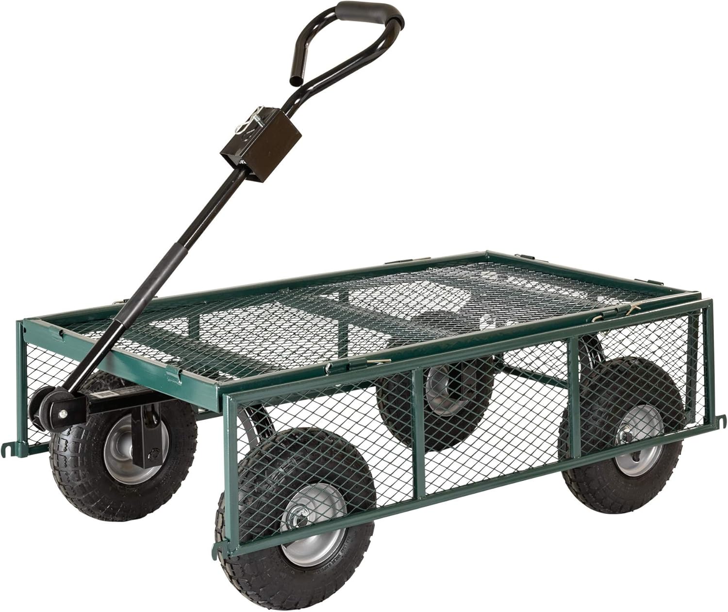 70107 Garden Cart/Utility Cart, Hinged/Removeable Sidewalls, Four 10-i