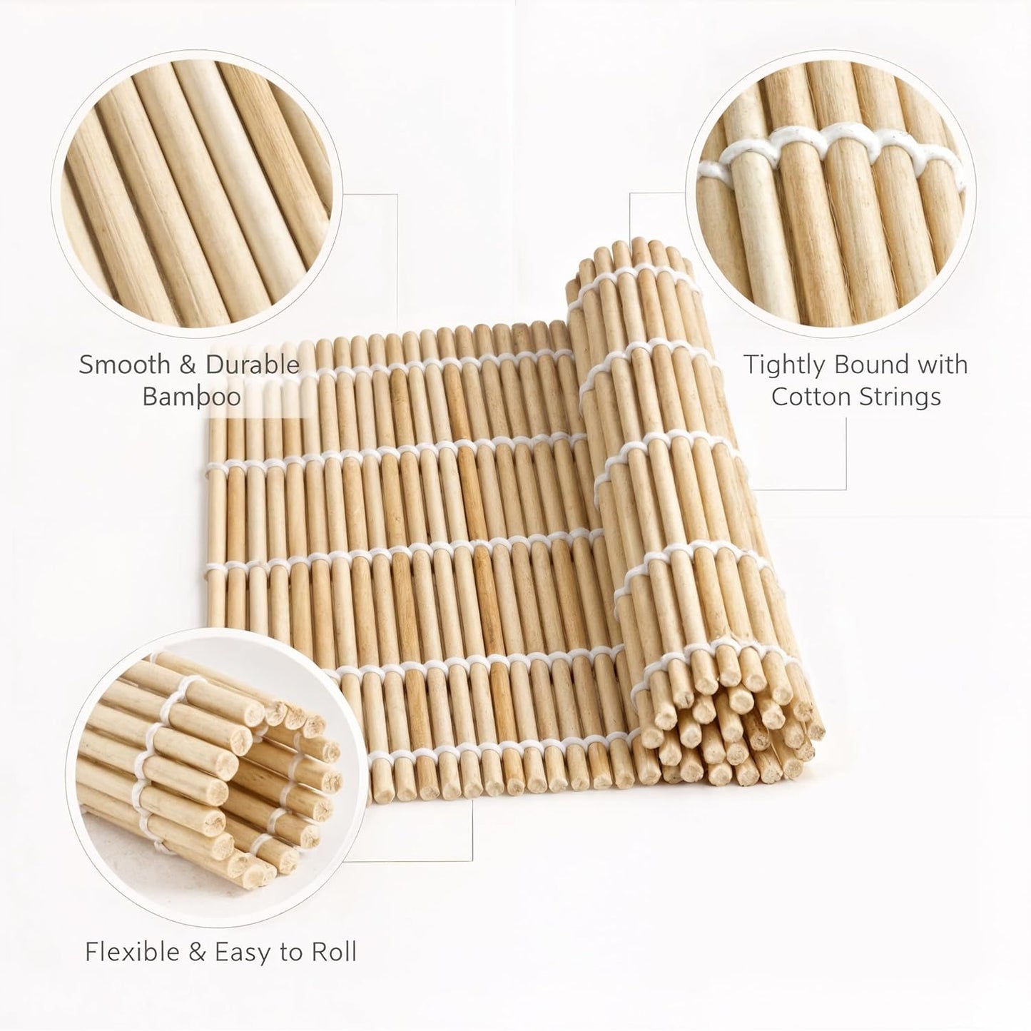 Bamboo Sushi Rolling Mat