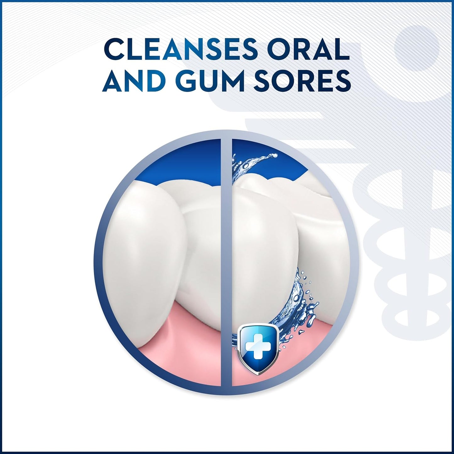 Oral-B Mouth Sore Mouthwash Special Care Oral Rinse, Hydrogen Peroxide