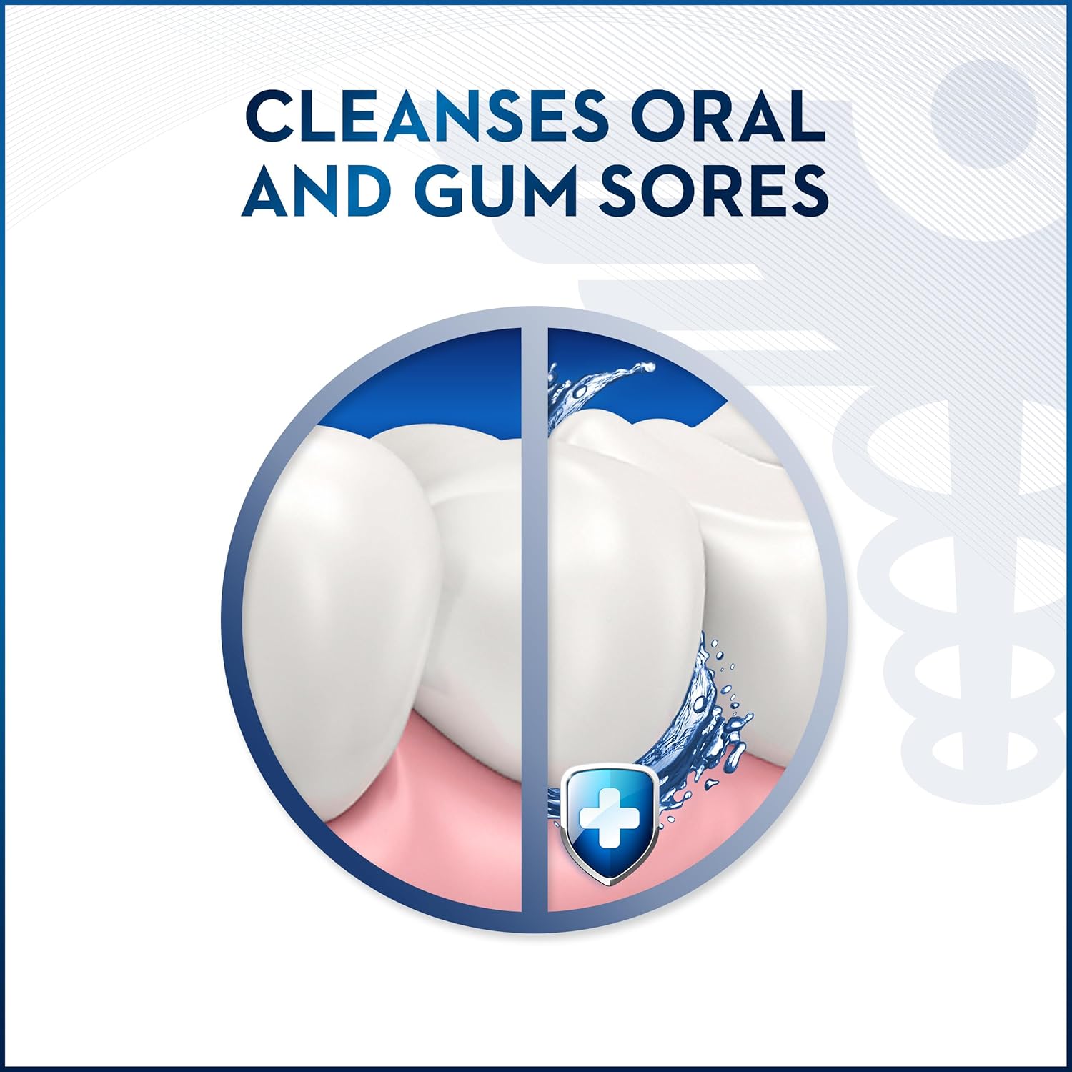 Oral-B Mouth Sore Mouthwash Special Care Oral Rinse, Hydrogen Peroxide