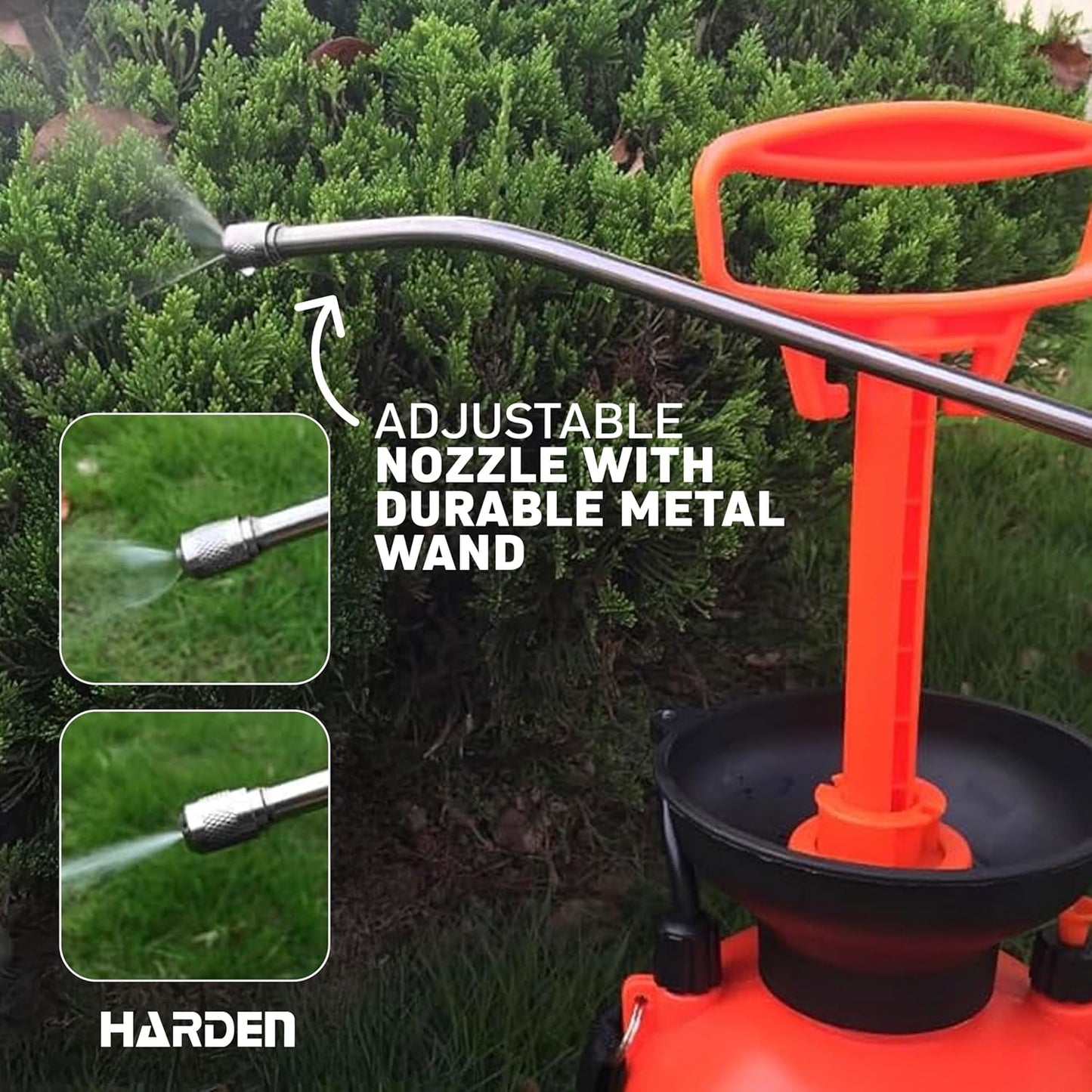 1 Gallon Pump Sprayer - Garden & Lawn Care for Weeds Stainless Steel R