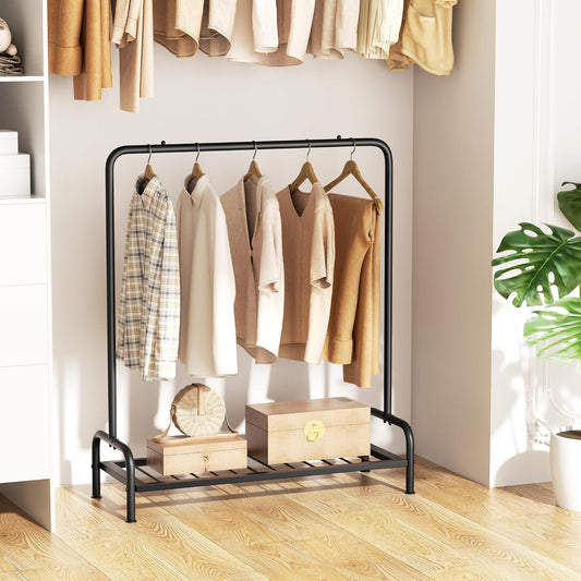 Plant Stand Outdoor Tall 40'' Plant Shelf For Patio Metal Plant Rack F