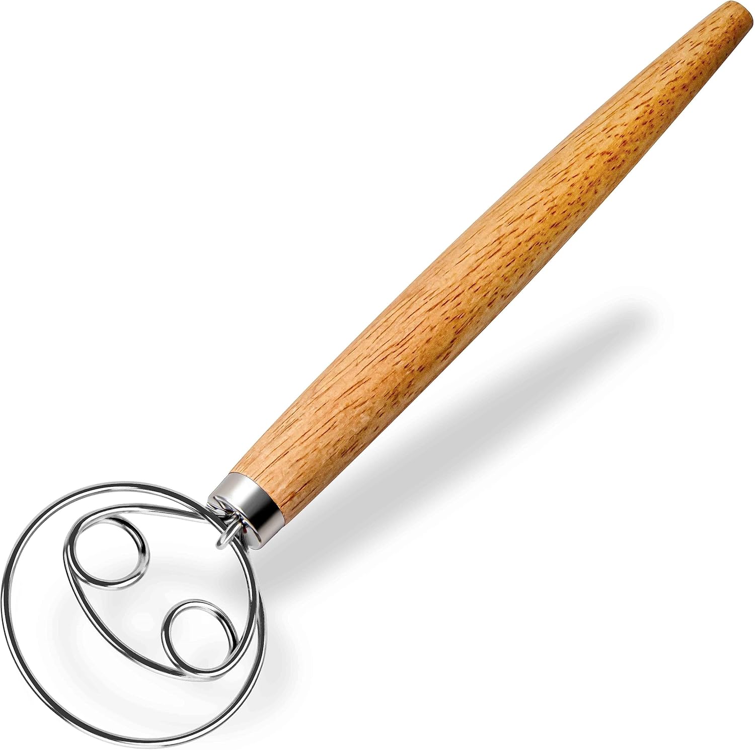Maxjoy Danish Dough Whisk for Bread Sourdough Baking Mixing - Stainles