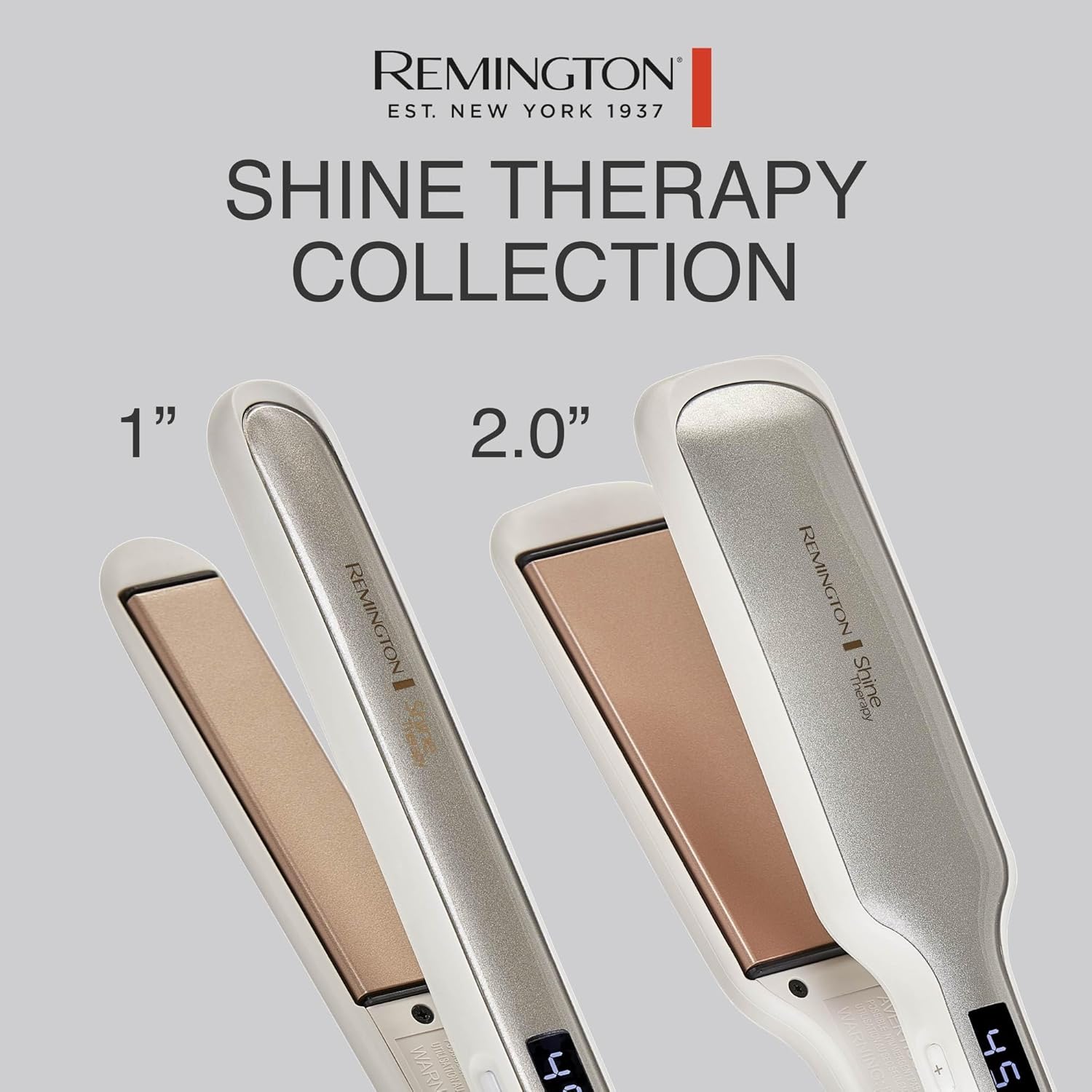 Remington Shine Therapy 1 inch Hair Straightener Iron, Flat Iron Infus