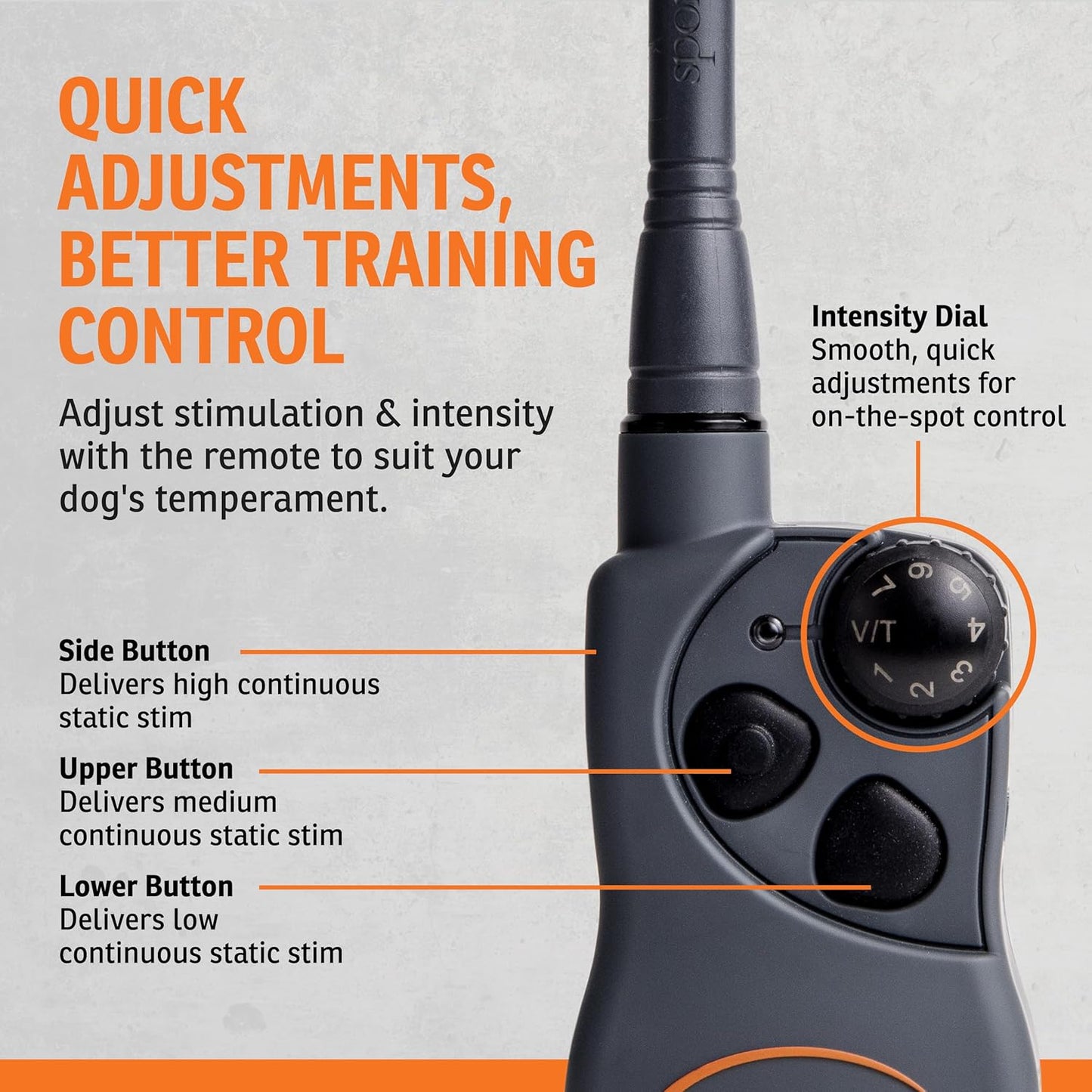 SportDOG SportHunter 825X - Remote Training Collar - Half-Mile Range T