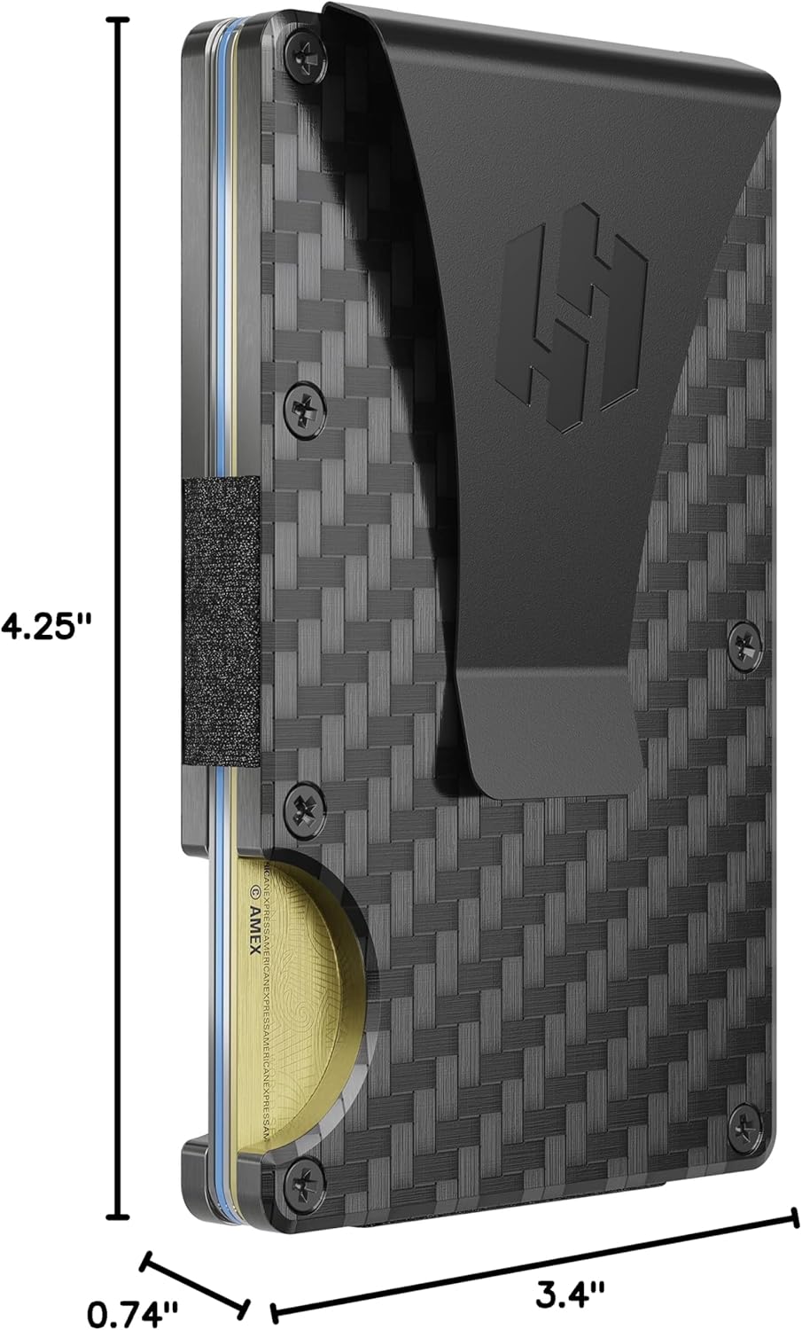 Hayvenhurst Wallet For Men - Reinvented Design Men's Wallet - Slim, Mi