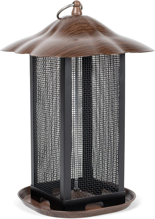 Cottage Garden Hanging 11 inch Cherry Woodgrain Finish Heavy Duty Mesh