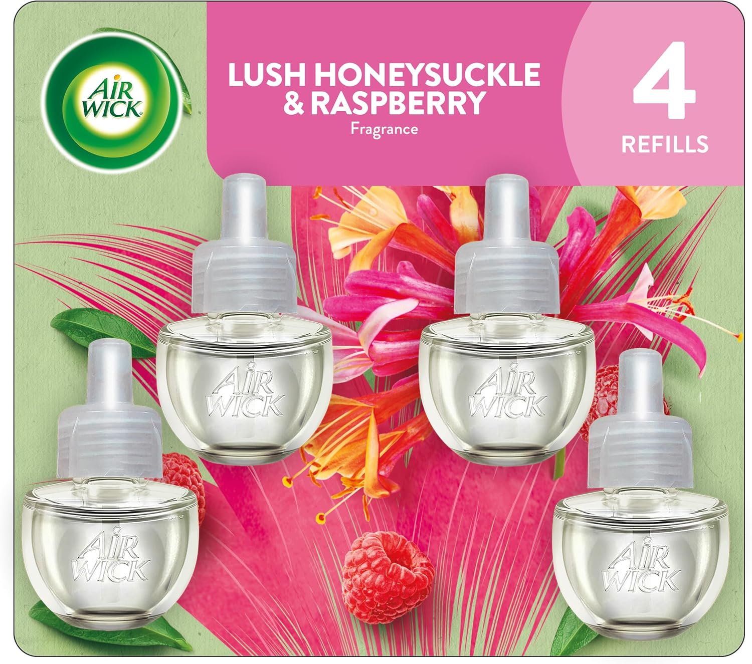 Air Wick Plug In Scented Oil Refill, Infused with Essential Oils, Plug