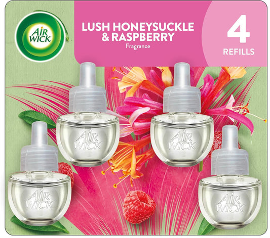 Air Wick Plug In Scented Oil Refill, Infused with Essential Oils, Plug