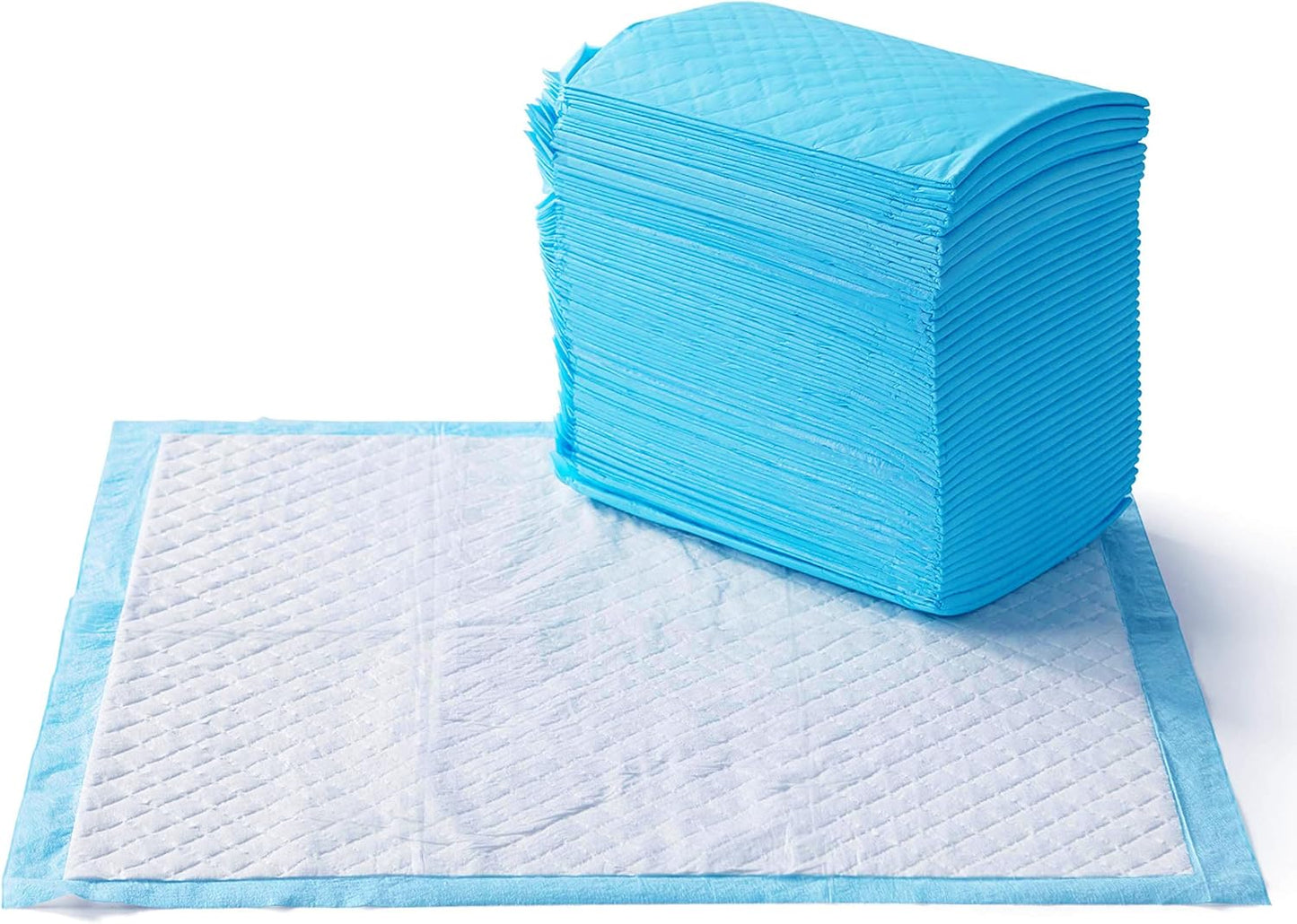 Amazon Basics Heavy Duty Dog and Puppy Pee Pads, Leak-Proof 5-Layer Su