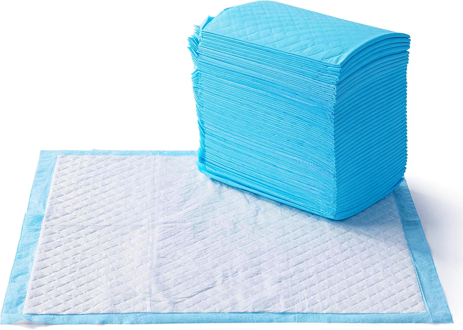Amazon Basics Heavy Duty Dog and Puppy Pee Pads, Leak-Proof 5-Layer Su