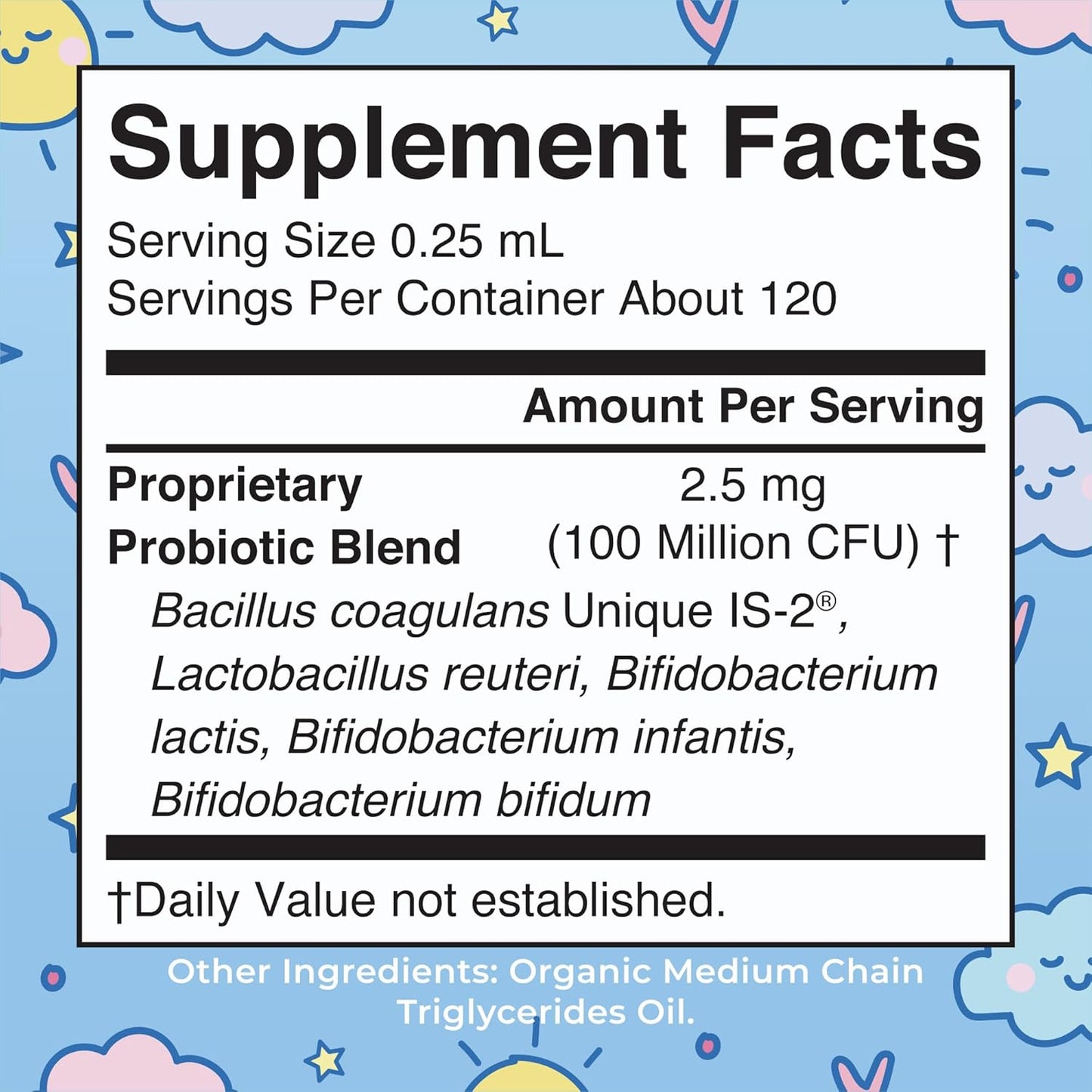 MaryRuth Organics USDA Organic Infant Liquid Probiotic Drops | Baby Es