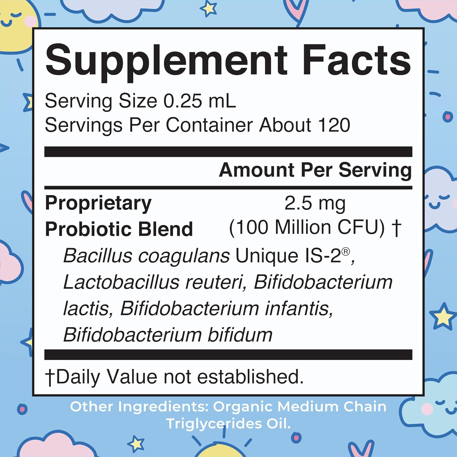 MaryRuth Organics USDA Organic Infant Liquid Probiotic Drops | Baby Es