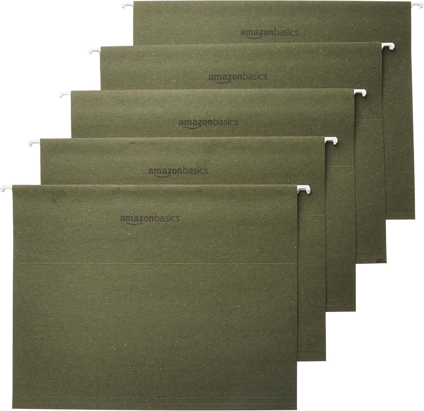 Amazon Basics Hanging Organizer File Folders for Efficient Filing, Stu