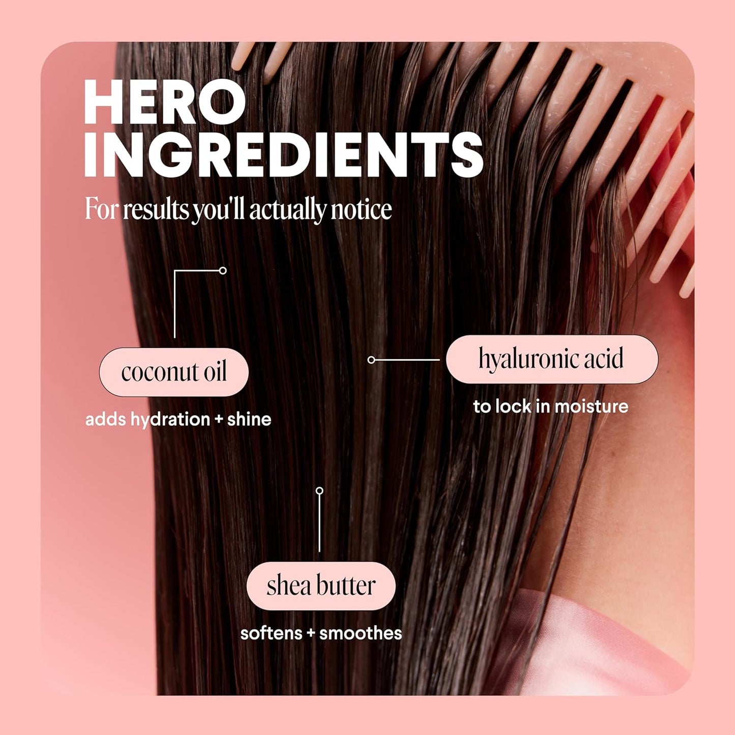 MONDAY HAIRCARE Moisture Shampoo + Conditioner Set for Dry, Coarse, St