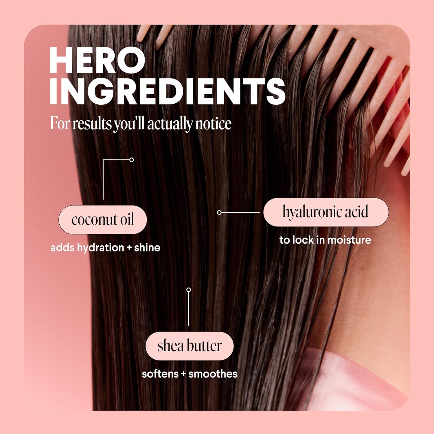 MONDAY HAIRCARE Moisture Shampoo + Conditioner Set for Dry, Coarse, St