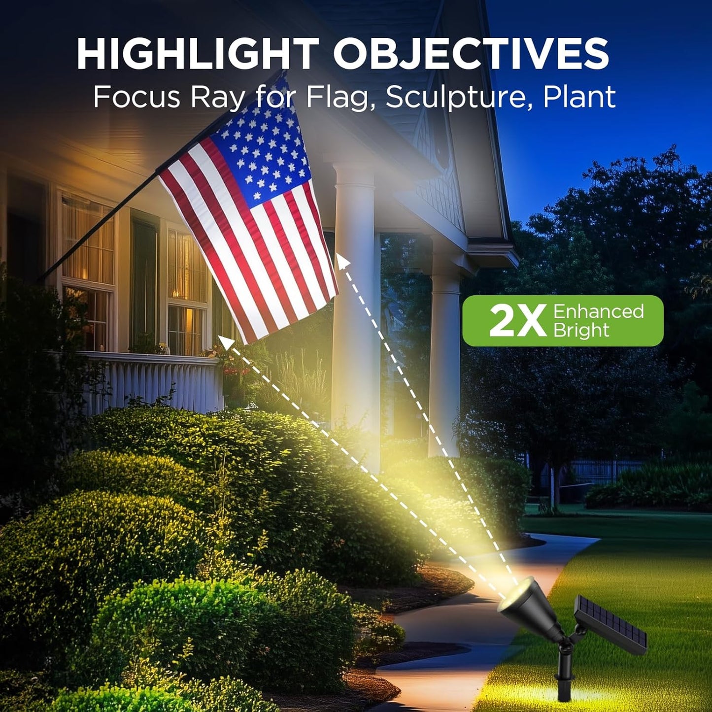InnoGear Solar Lights Outdoor Waterproof Solar Garden Light for Outsid
