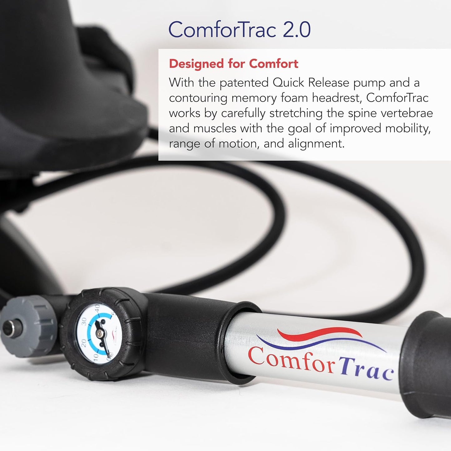 ComforTrac-Deluxe Home Cervical Traction Kit 2.0, Neck Therapy, Discom