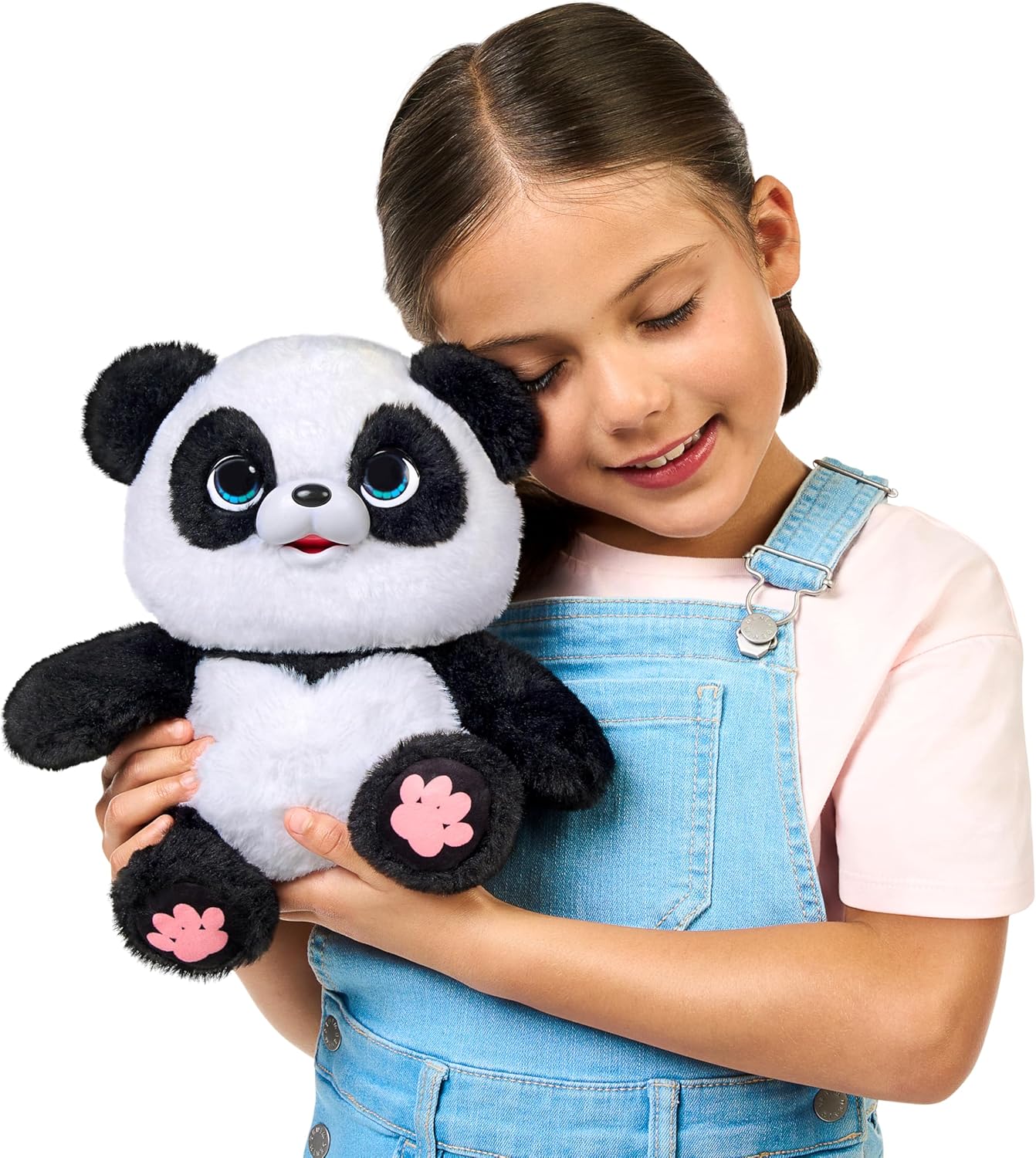 Little Live Pets My Baby Panda ChuChu Plush - Interactive Sounds, Feed