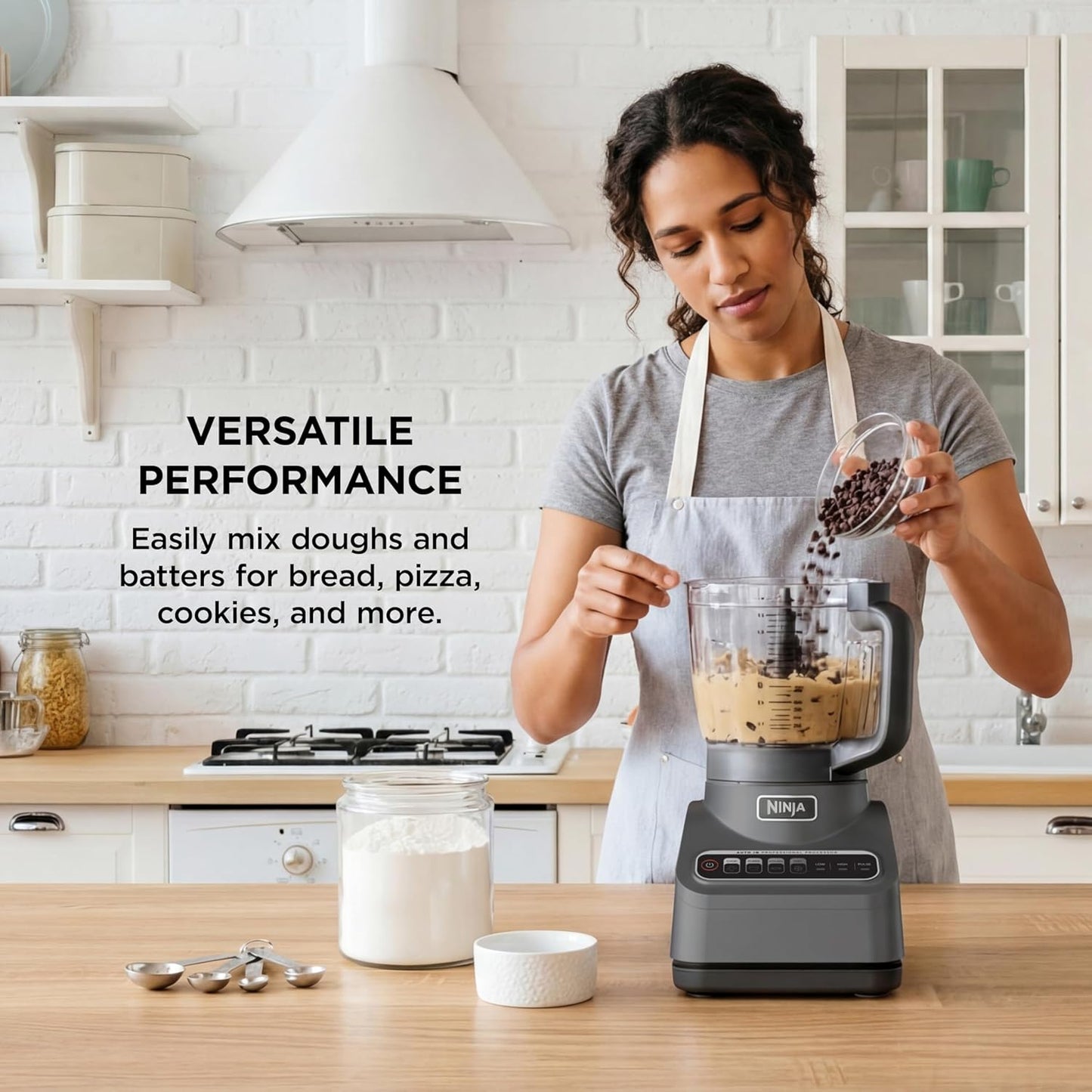 Ninja Food Processor, Professional Plus, 1000 Peak Watts, 4 Functions 