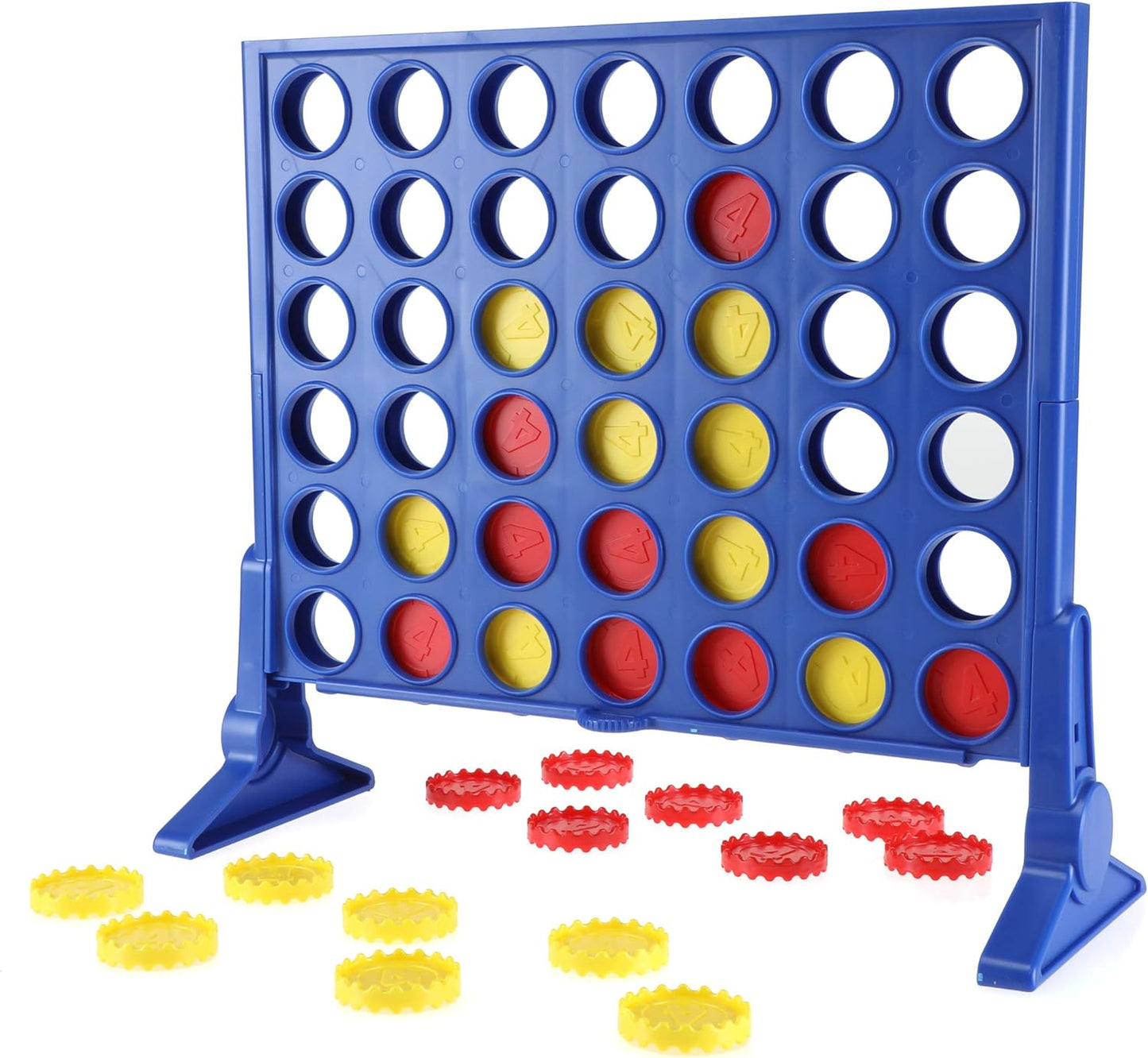 Hasbro Gaming Connect 4 Classic Grid, 4 in a Row Game, Strategy Board 