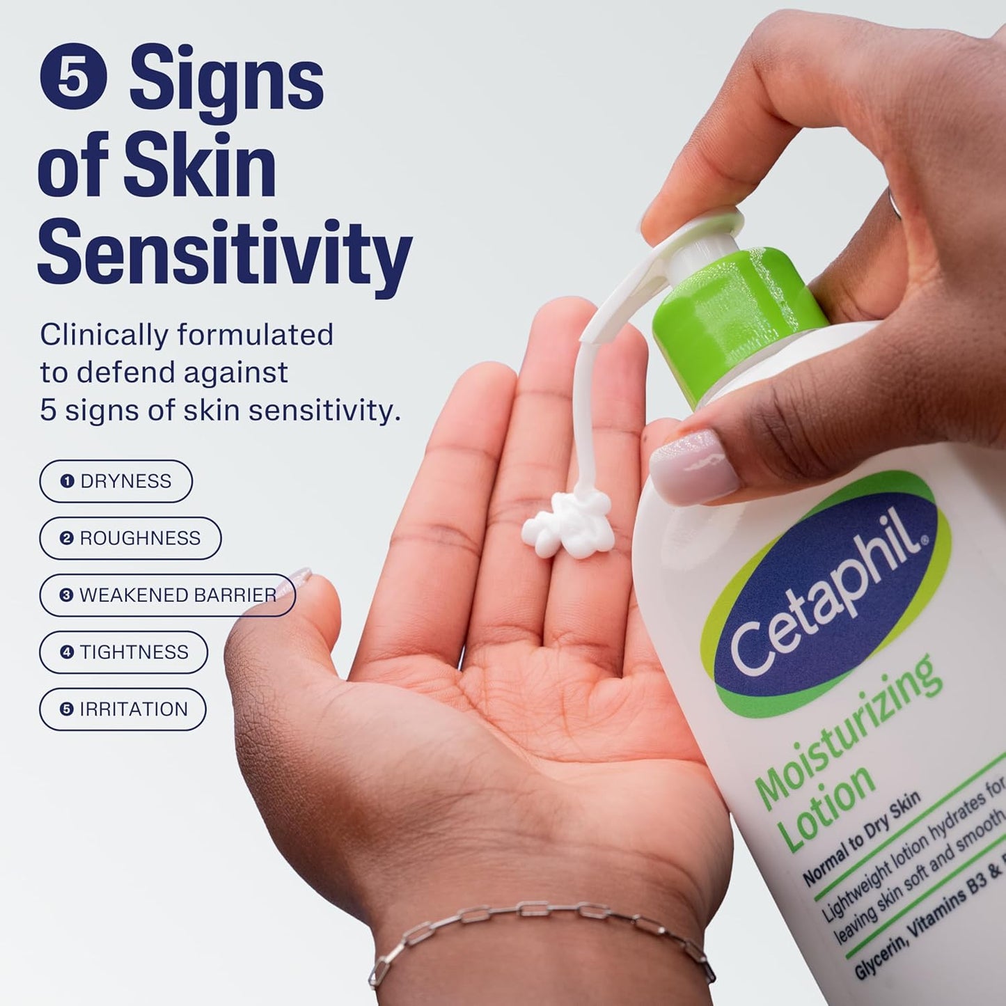 Cetaphil Face & Body Moisturizer, Hydrating Moisturizing Lotion for Al