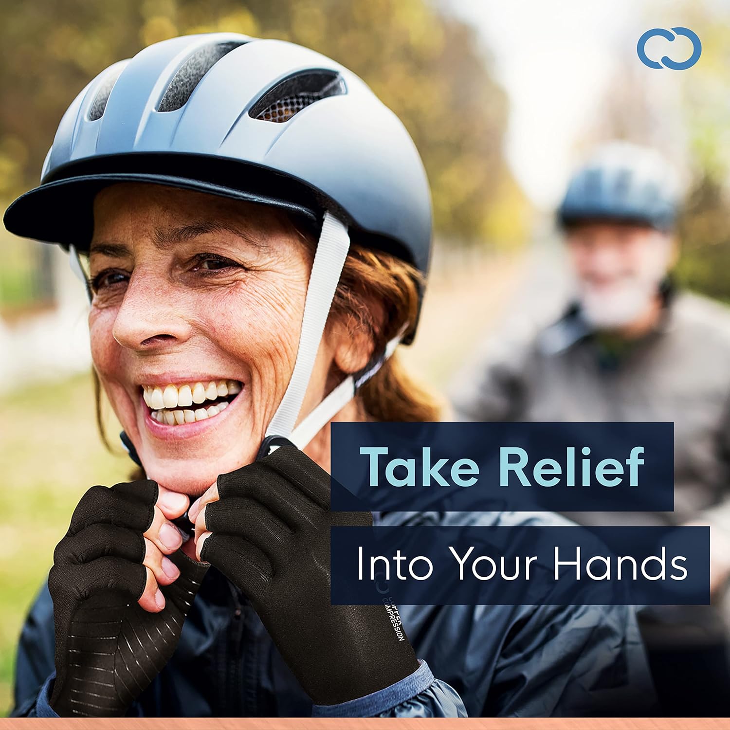 Copper Compression Arthritis Gloves | Fingerless Arthritis Carpal Tunn