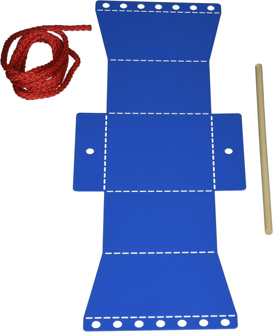 BRDI Fold It Yourself Bird Feeder, Blue