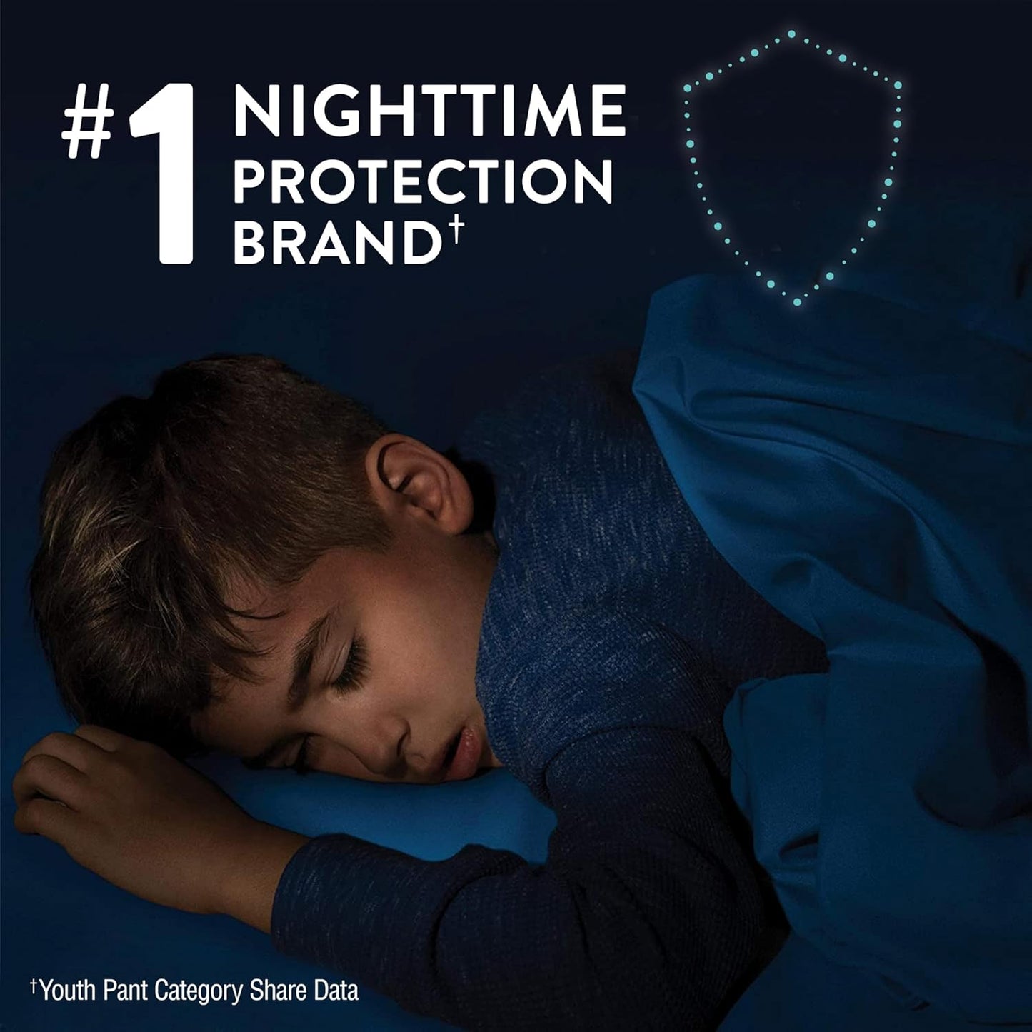 Goodnites Disposable Bed Pads/Bed Mats for Bedwetting, 2.4 x 2.8 ft, 36 Ct (4 Packs of 9)