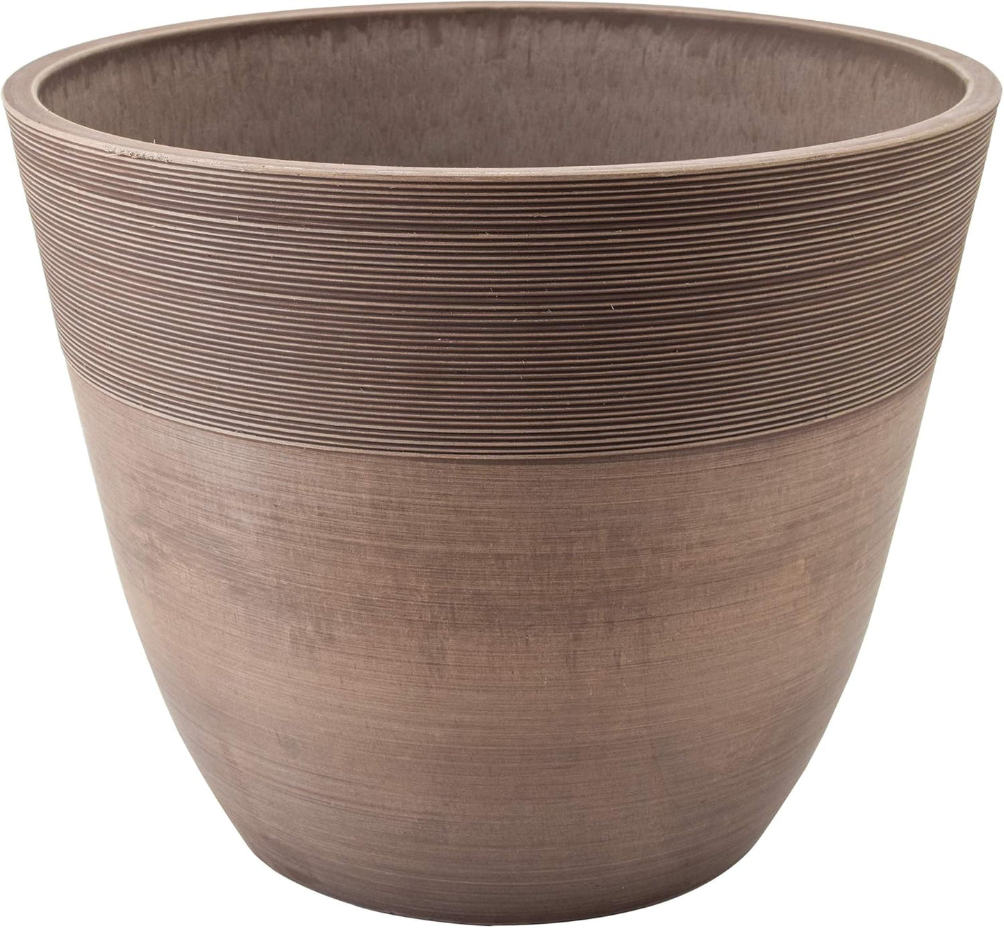 PSW Pot Collection FM35TP 14-inch Plastic/Stone/Wood Composite Large R