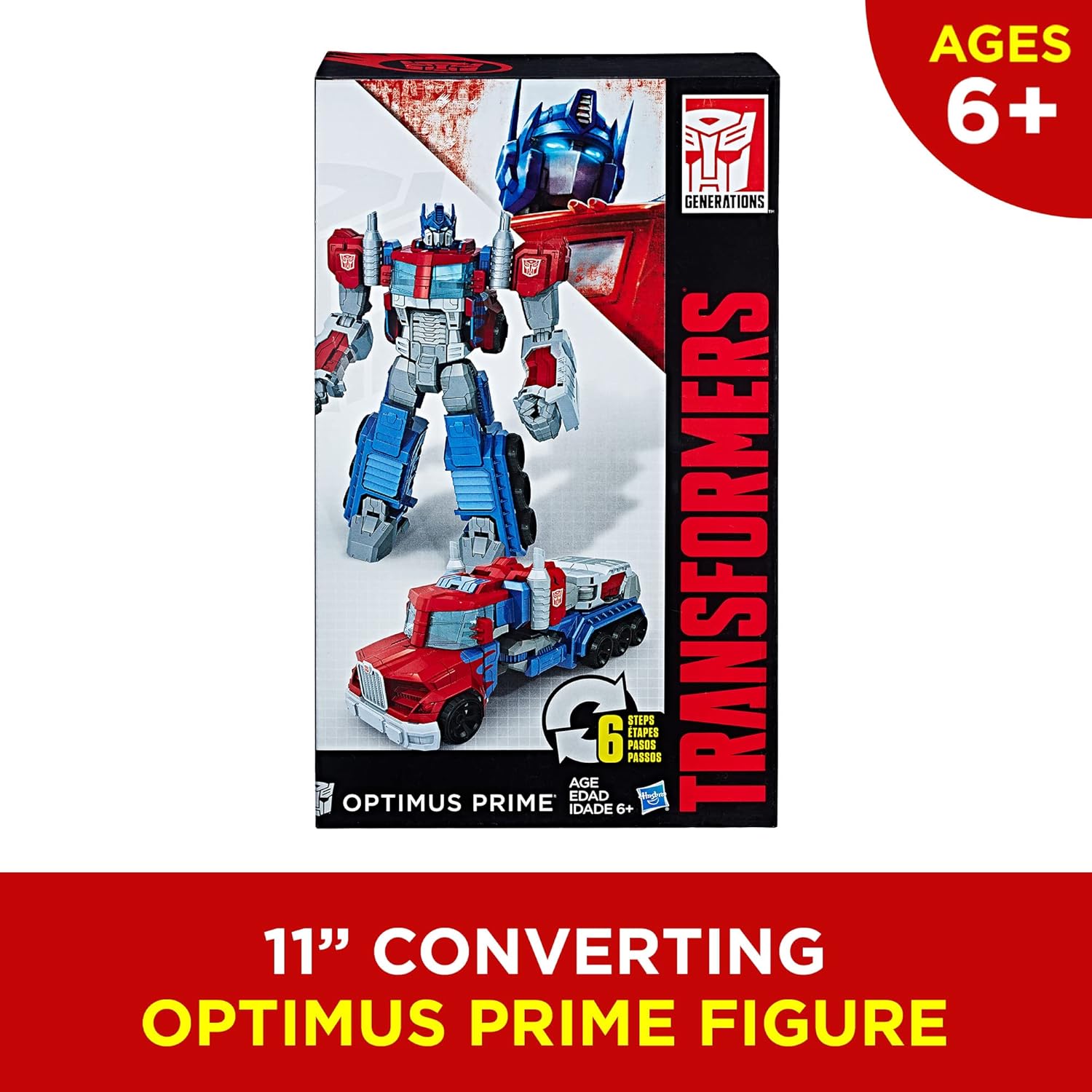 Transformers Toys Heroic Optimus Prime Action Figure - Timeless Large-