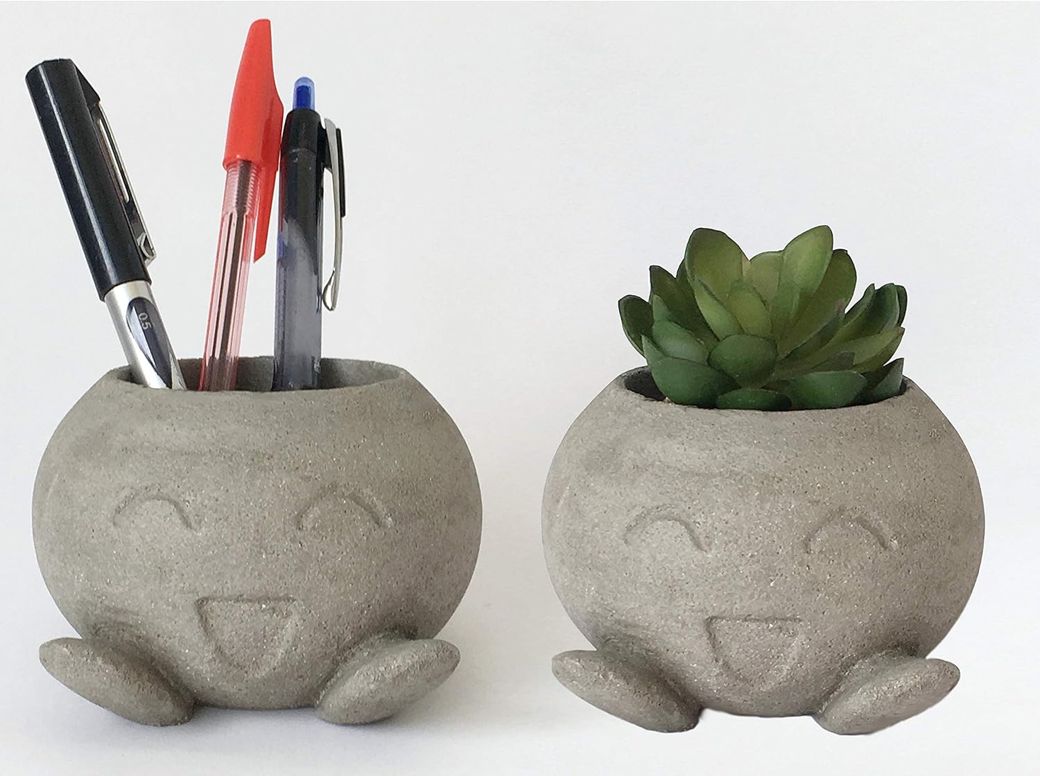 Silicone Mold Concrete Toy Faceted Diy Planter Candle Holder Pot Tea L