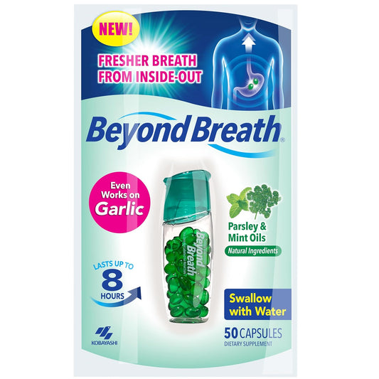 Breath Freshening Capsules, Fresher Breath From Inside-Out, Even Works
