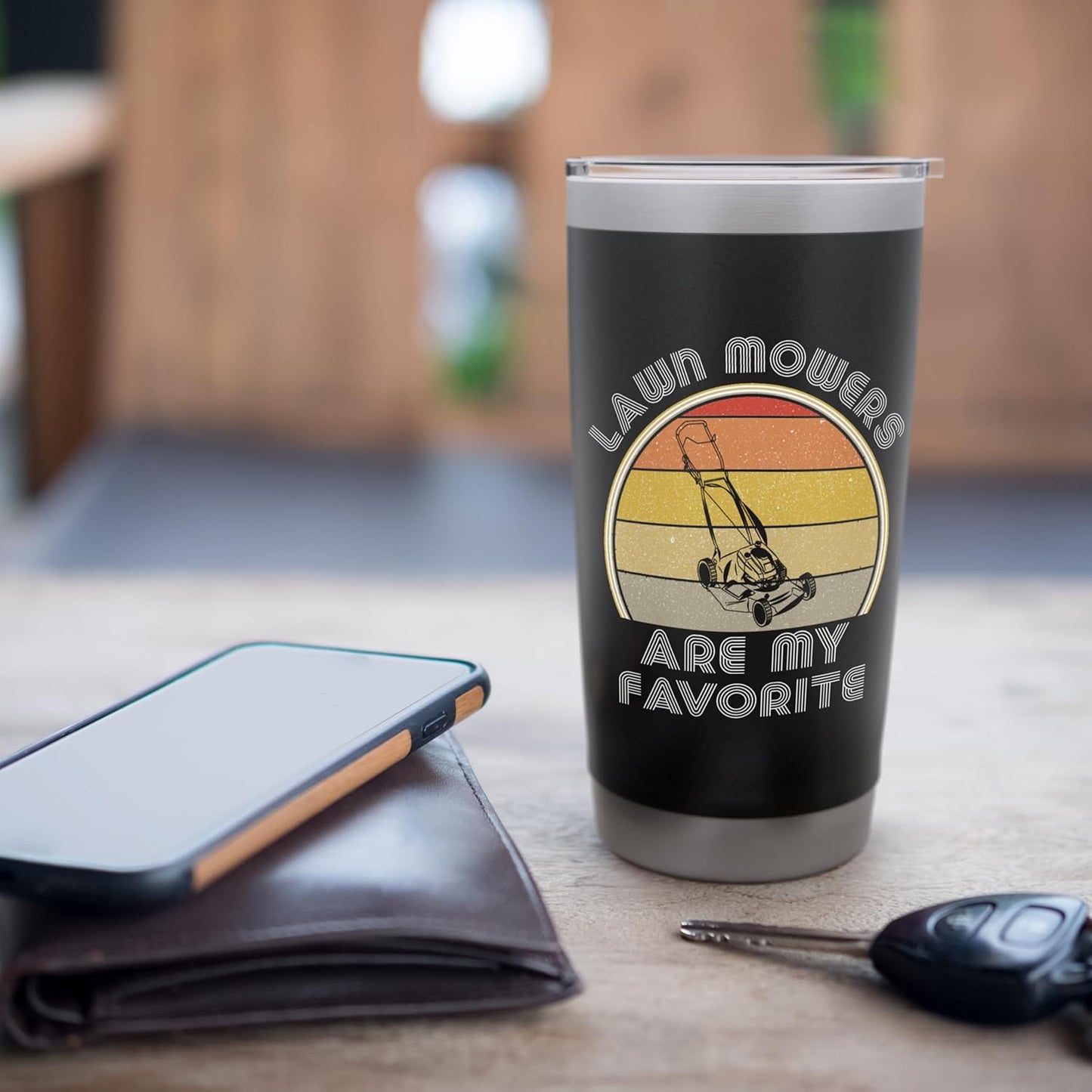 Lawn Mowing Is My Lawn Care Riding Push Mower Collector Stainless Steel Insulated Tumbler