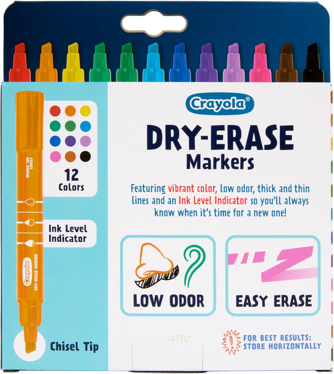 Crayola Take Note Dry Erase Markers for School (12ct) Essential Easter