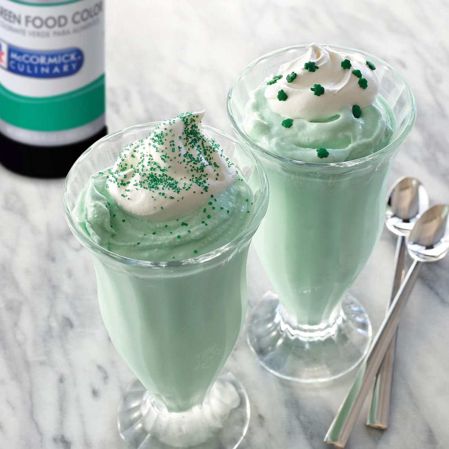 McCormick Culinary Green Food Coloring, 16 fl oz - One 16 Fluid Ounce Bottle Green Liquid Food Coloring, Add Vivid Green Color to Cakes, Cookies, Icings and More