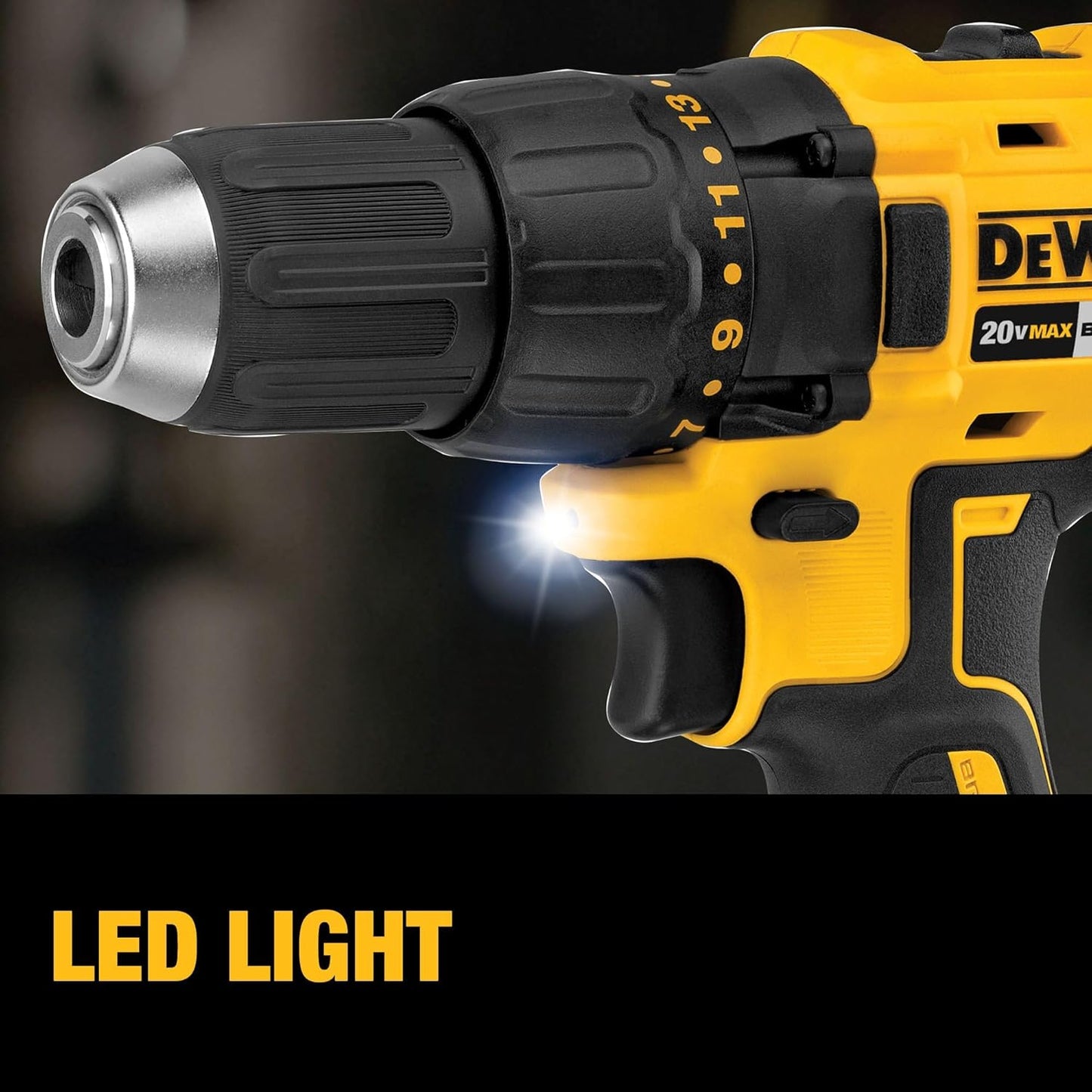 DEWALT 20V MAX Cordless Drill and Impact Driver, Power Drill Brushless