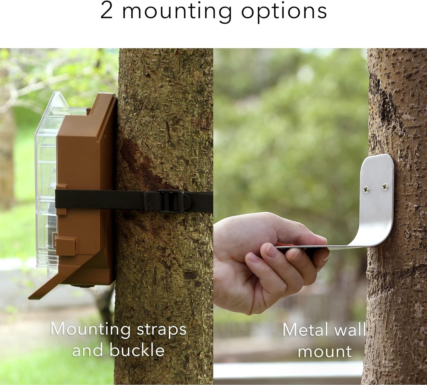 Wasserstein Bird Feeder Camera Case Compatible with Blink, Wyze & Ring Security Cameras Including Blink Outdoor 4, Wyze Cam OG & Ring Stick Up Camera (Camera NOT Included)