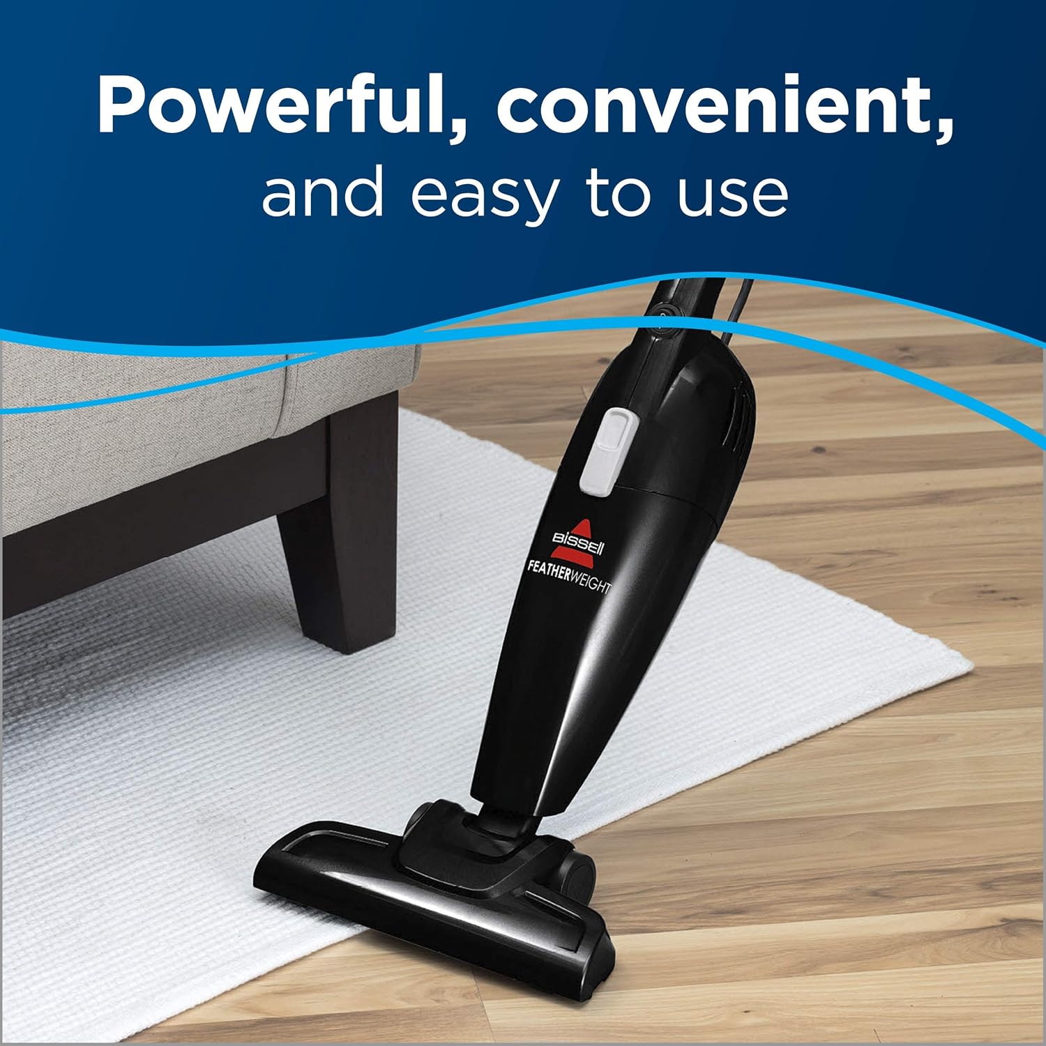 Bissell Featherweight Stick Lightweight Bagless Vacuum with Crevice To