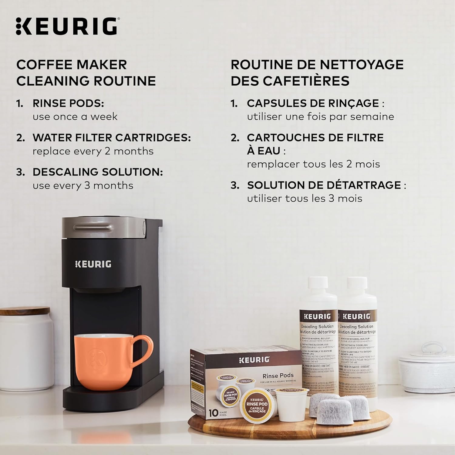 Keurig Water Filter Refill Cartridges, Replacement Water Filter Cartri