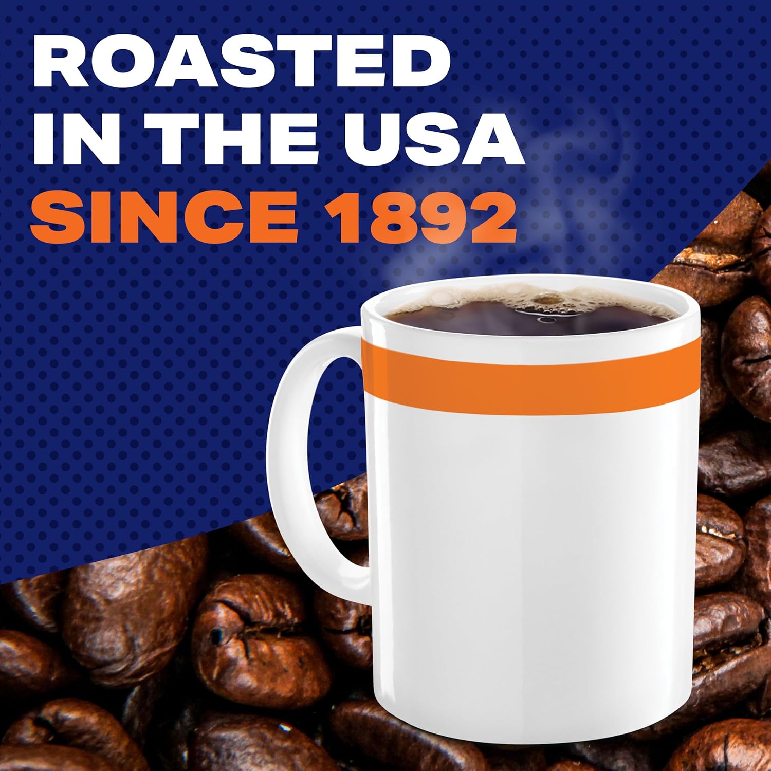 Maxwell House Half Caff Original Medium Roast Ground Coffee, 25.6 oz C