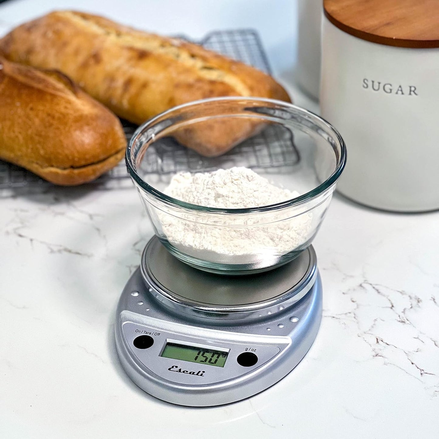 Escali Primo Digital Food Scale Multi-Functional Kitchen Scale and Bak